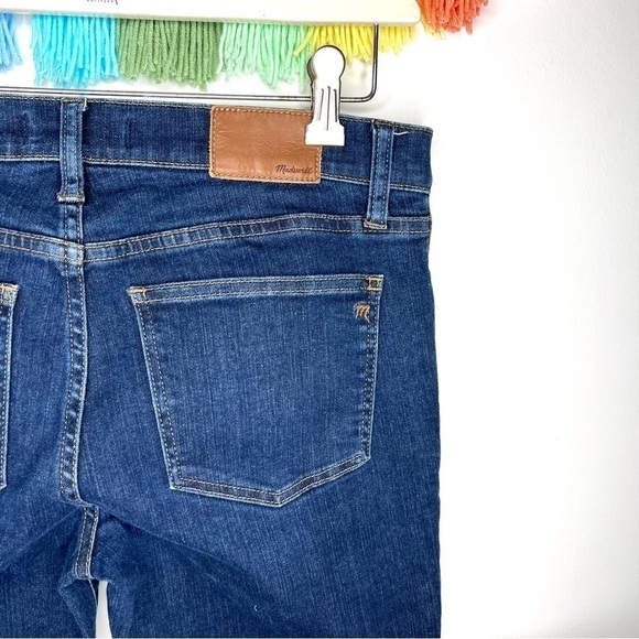 Madewell Dark Wash Skinny High Waisted Ankle Denim Jeans Size 29 - Picture 7 of 16